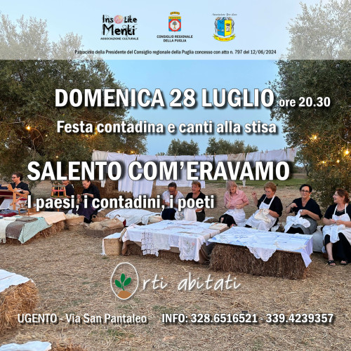 Festa contadina nell'uliveto
