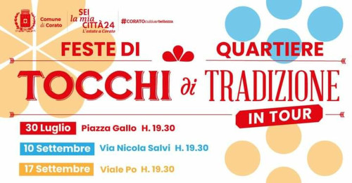 A Corato domani sera la prima tappa di Tocchi di tradizione tour