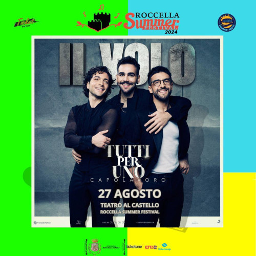 Roccella Summer Festival 2024, il trio Il Volo live concert