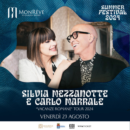 Silvia Mezzanotte e Carlo Marrale in VACANZE ROMANE TOUR