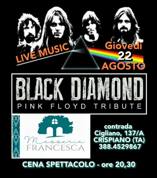 Crispiano – Pink Floyd tribute cena spettacolo