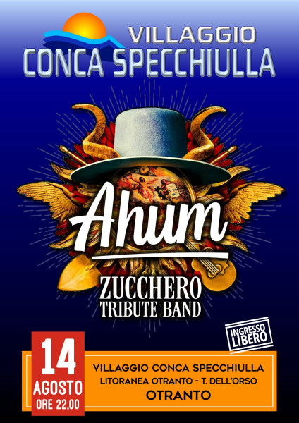 Otranto – AHUM – Zucchero Tribute Band In Concerto