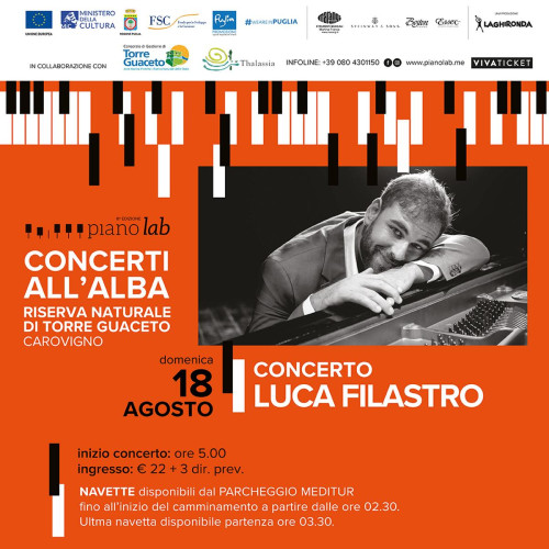 Piano Lab 2024 | Luca Filastro | Concerto all'Alba