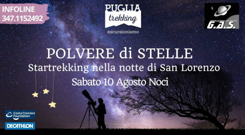 POLVERE DI STELLE Startrekking nella notte di San Lorenzo