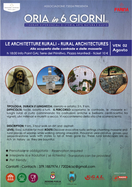 Le architetture rurali: le masserie