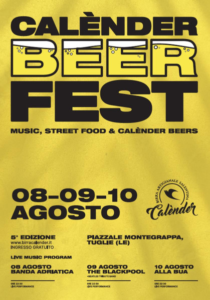 Tuglie – Calènder Beer Fest