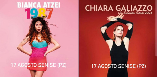Bianca Atzei e Chiara Galiazzo in concerto
