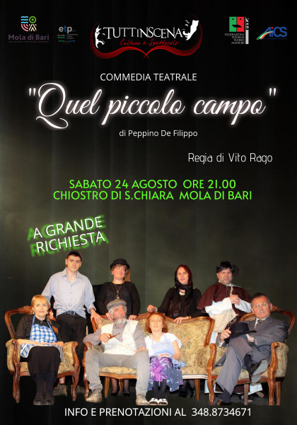 Mola di Bari – “Quel piccolo campo” Commedia teatrale