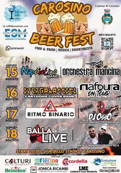 Carosino – Carosino Beer Fest III Edizione