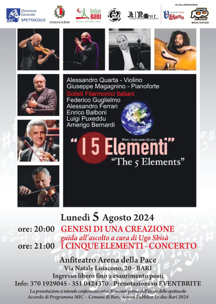 The Five Elements - i Cinque Elementi