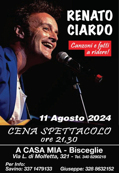 Serata Renato Ciardo