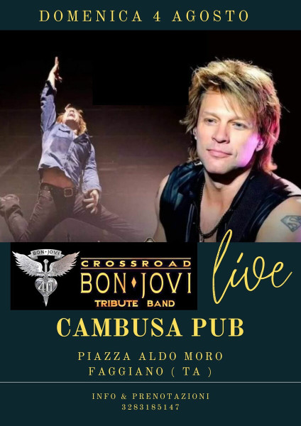 Crossroad Bon Jovi Tribute Live