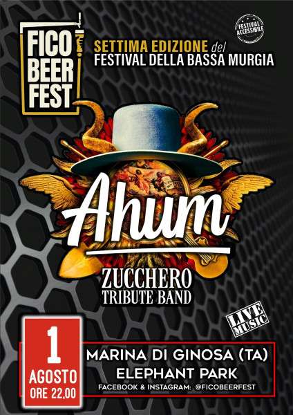 AHUM - Zucchero Tribute Band In Concerto