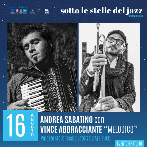 Laterza – ANDREA SABATINO con VINCE ABBRACCIANTE “Melodico”