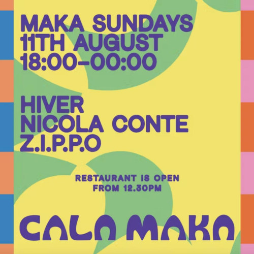 Sundays w/ Z.I.P.P.O, Hiver, Nicola Conte