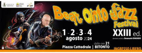 Beat Onto Jazz Festival. Dal 1° al 4 agosto
