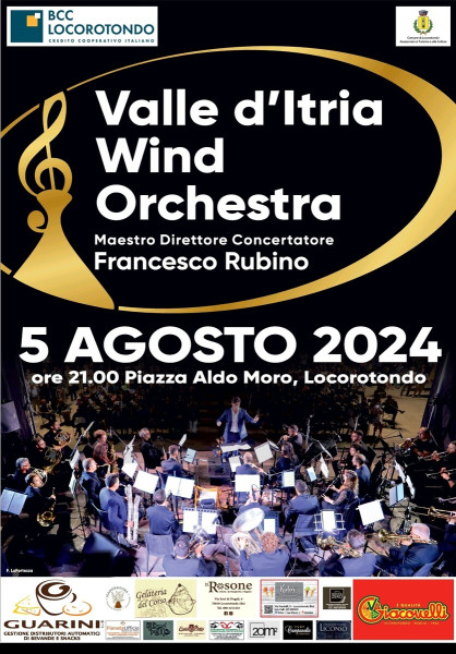 Locorotondo – Valle d&apos;Itria Wind Orchestra in Concerto