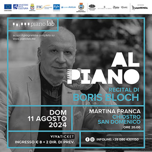 Al Piano - M° Boris Bloch