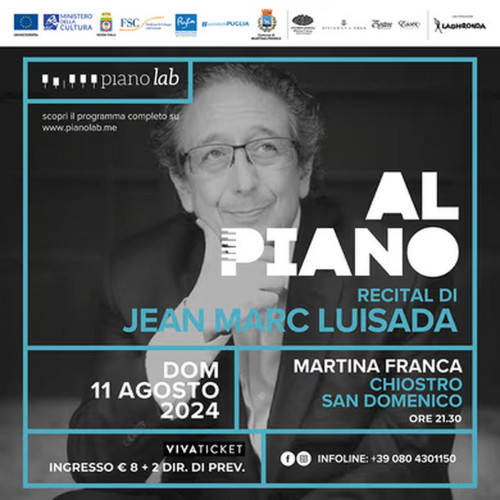 Al Piano - M° Jean Marc Luisada