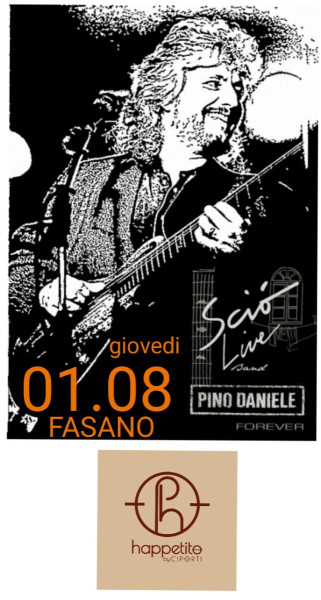Sciò Live Band Pino Daniele Forever in concerto