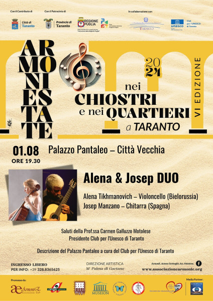 Alena e Josep Duo - AEstate nei Chiostri e nei Quartieri