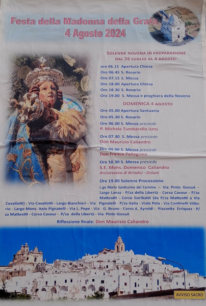Festa e processione della Madonna della Grata