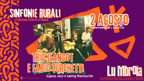 Trio Jeangot e Fabio Turchetti - Gypsy jazz e swing maouche