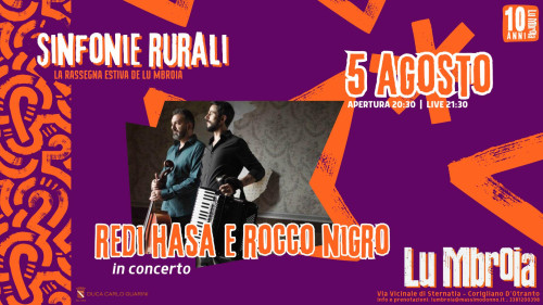 Redi Hasa e Rocco Nigro in concerto