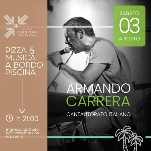 Pizza & Musica a bordo piscina