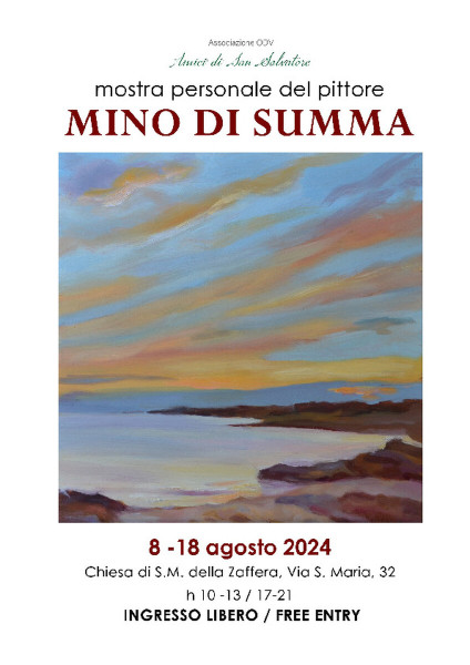 Personale di pittura di Mino Di Summa