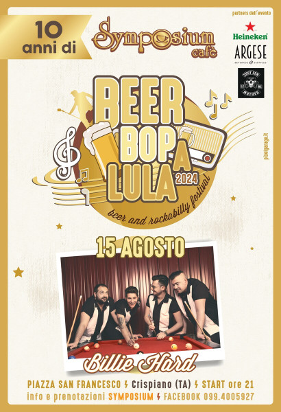 Beer Bop a Lula -  10 anni di Symposium - Billie Hard live