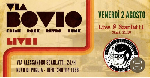 Via Bovio live at Scarlatti Caffè