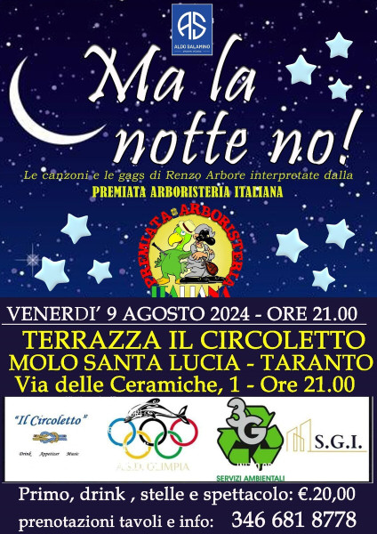 MA LA NOTTE NO