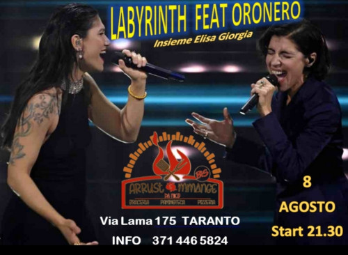ORONERO (GIORGIA) E LABYRINTH (ELISA) insieme da Arrust e mmange)