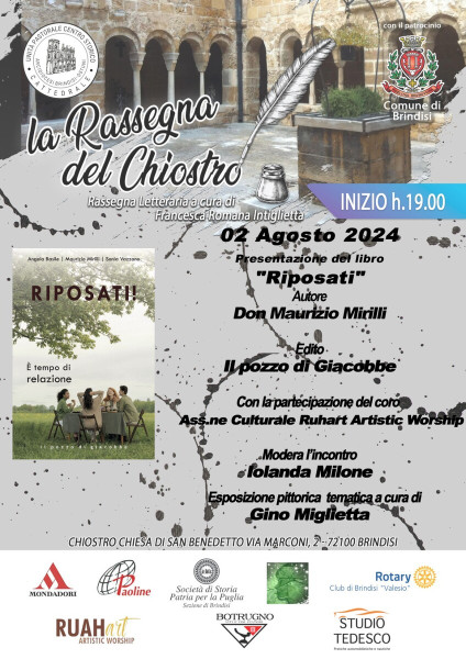 La Rassegna del Chiostro 2024. Don Maurizio Mirilli, 02 agosto