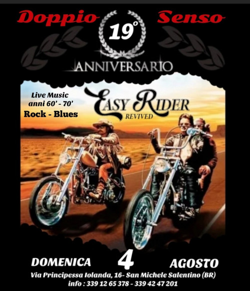 Easy Rider Revived Live - 19th Birthday Doppio Senso Bar