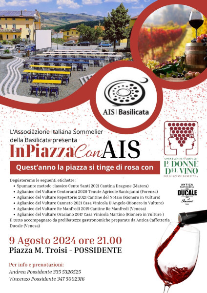 Possidente si tinge di rosa con AIS Basilicata