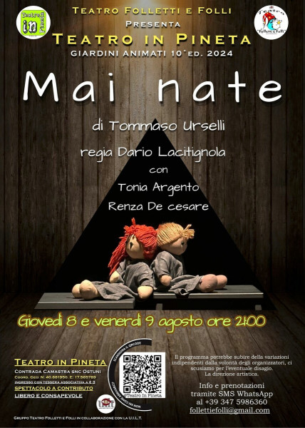 "Mai Nate" di Tommaso Urselli