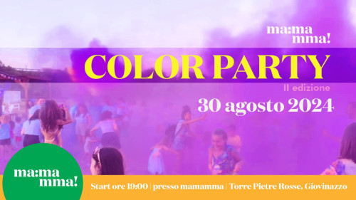 Mamamma: color party! II edizione