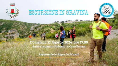 Escursione nella Gravina grande a Castellaneta