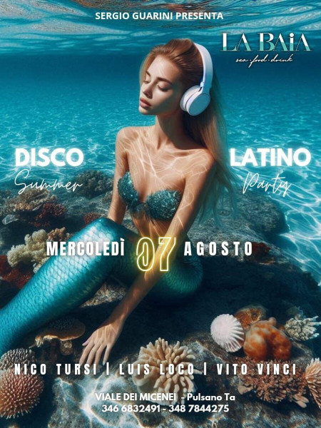 Mercoledì Latino & Disco