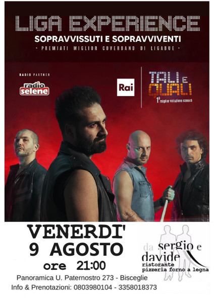 LIGABUE  Live tribute con i Sopravvissuti e Sopravviventi