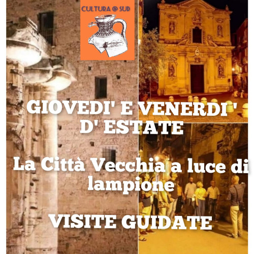 Visita guidata nella Città Vecchia di Taranto in notturna