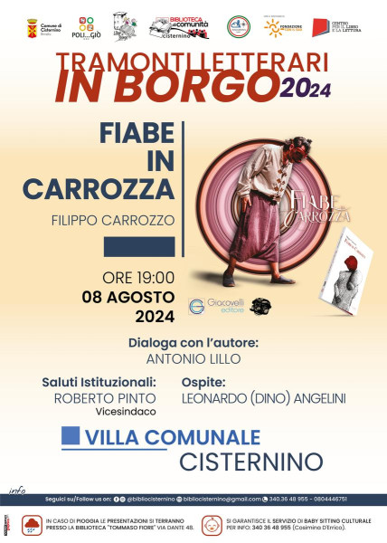 FIABE IN CARROZZA a Tramonti letterari in borgo 2024