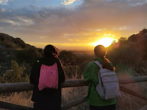 Tramonto in gravina