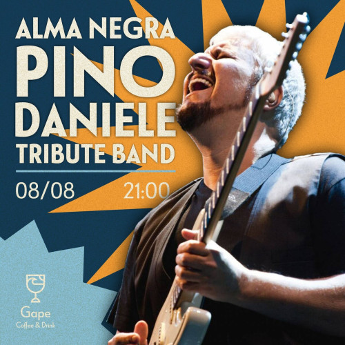 ALMANEGRA Pino Daniele Tribute Band al GAPE Coffee & Drink