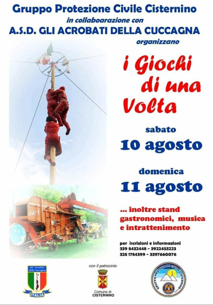 I GIOCHI DI UNA VOLTA