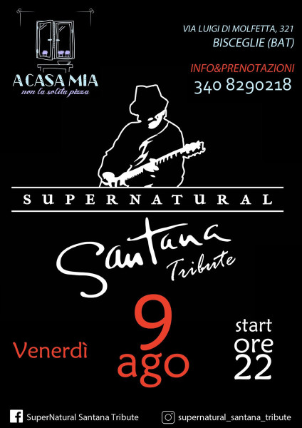 Supernatural Santana Tribute Live