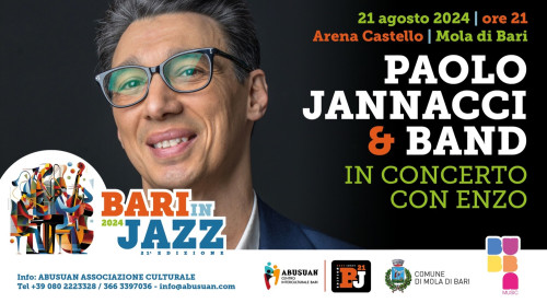 PAOLO JANNACCI & Band per Bari in jazz 2024