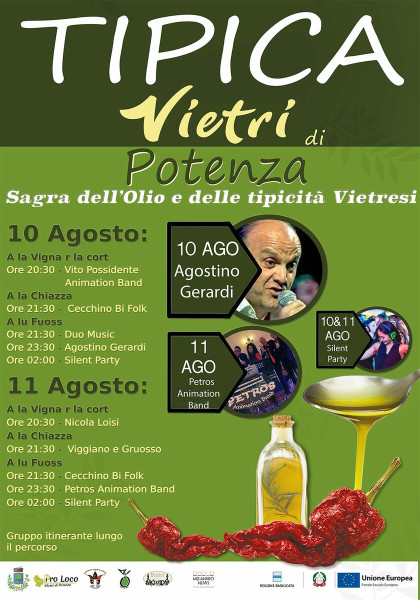 TIPICA - Percorso Enogastronomico - Sagra dell'olio e delle tipicità vietresi